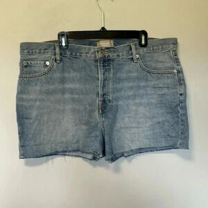 Everlane The Relaxed s90’  Short Organic Cotton Denim Shorts